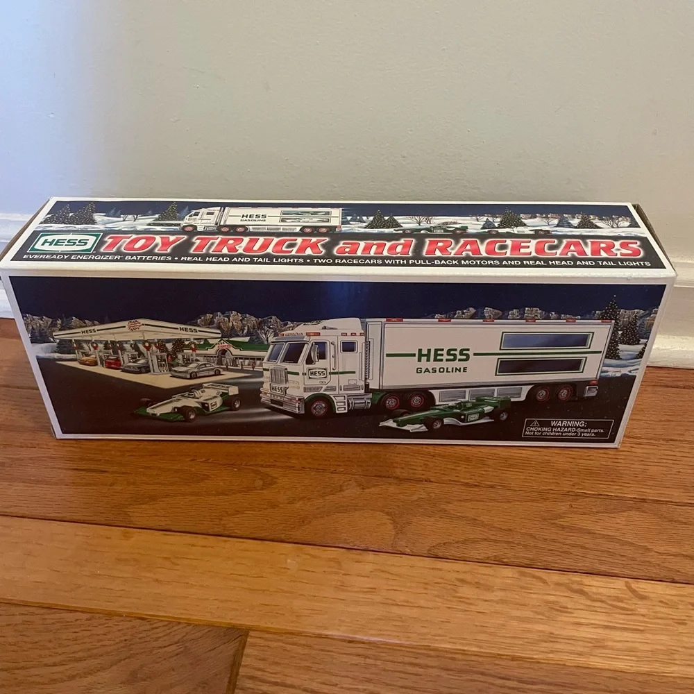 2003 Hess Toy Truck and Race Cars – BNIB Vintage & Collectible